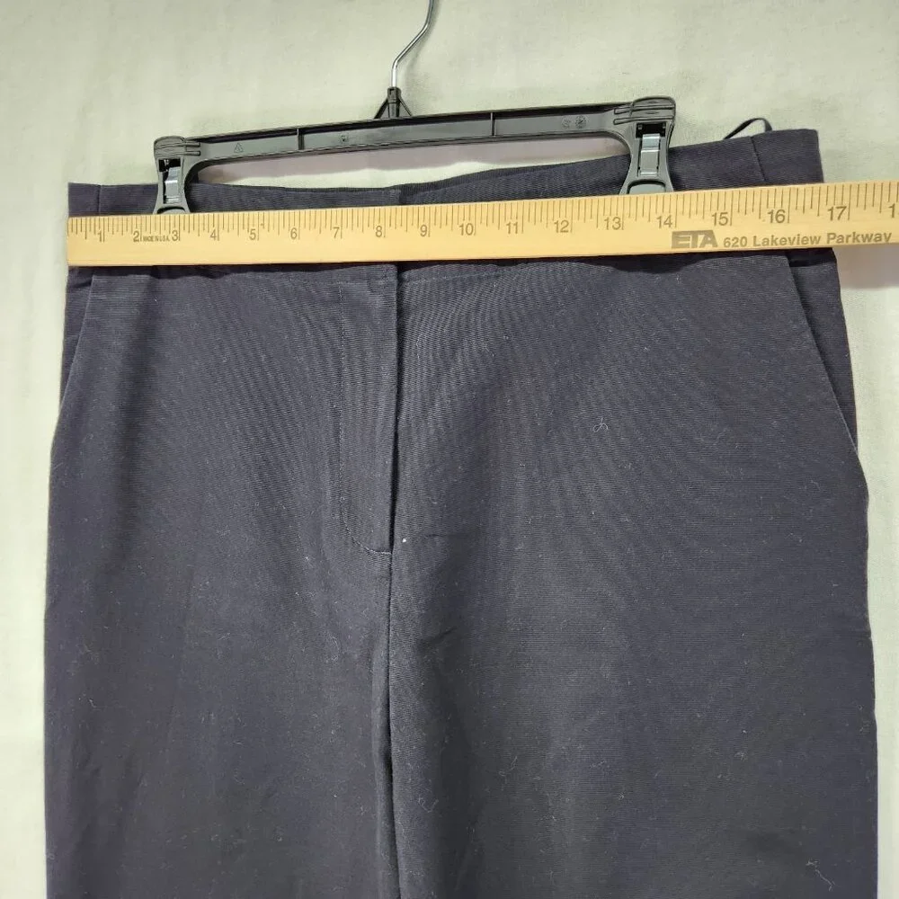 COS Mens Cuffed Chino Pants Size 40 (32x30) Navy Blue Cropped